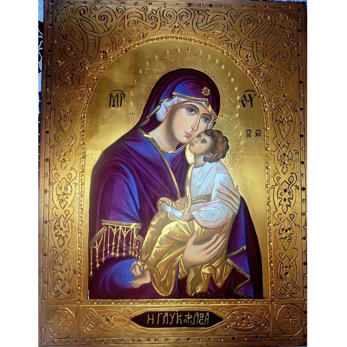 ΠΑΝΑΓΙΑ ΓΛΥΚΟΦΙΛΟΥΣΑ - Virgin Mary & Child